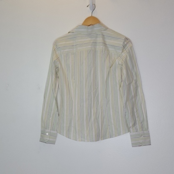 Ann Taylor Striped Button Down Shirt - Picture 10 of 10
